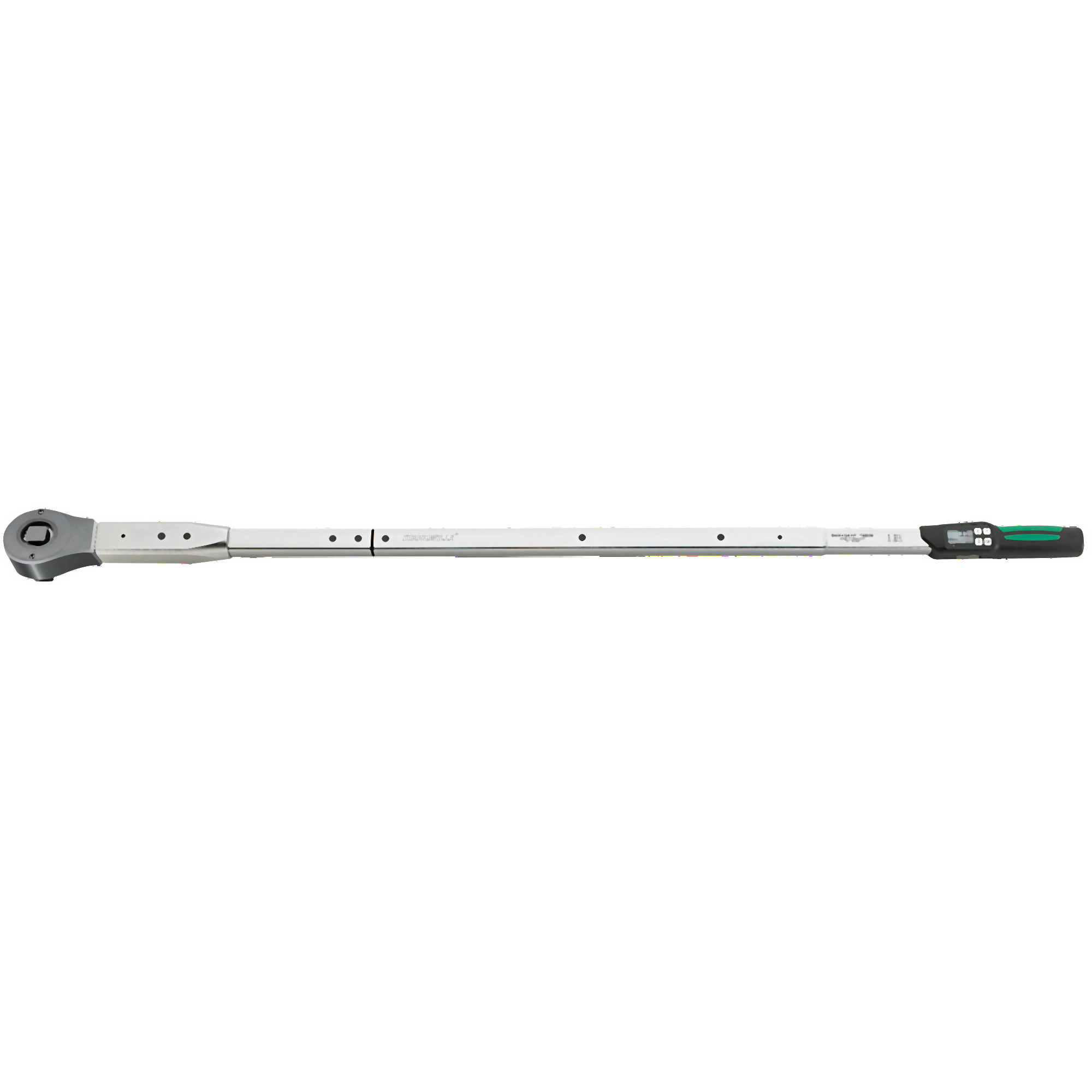 Stahlwille Digital Click MANOSKOP Torque Wrench — 80-800 Nm, 3/4in., Reversible Ratchet Insert, 1255mm Length, Model# 730DR